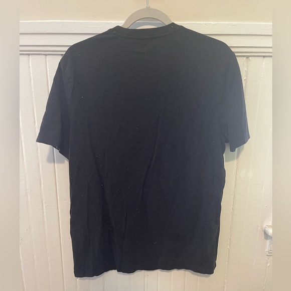Tommy Hilfiger, men’s black v neck tee shirt, like new, size M - Picture 2 of 2